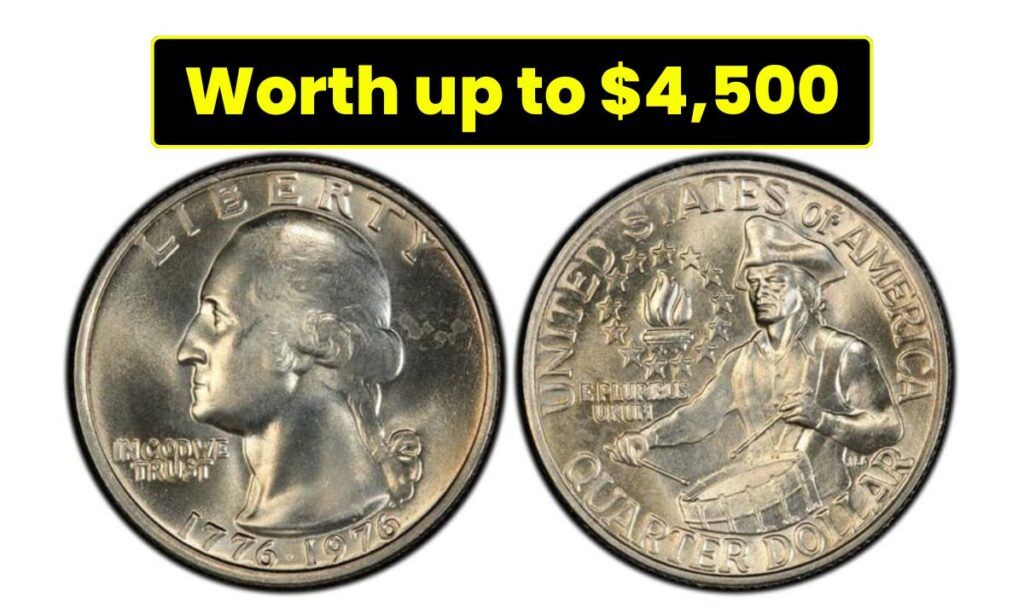 1976 No-Mint-Mark Quarter Worth Up to $4,500