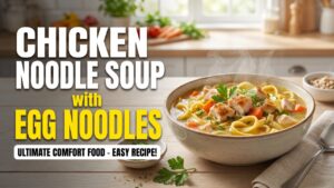 Chicken Noodle Soup with Egg Noodles