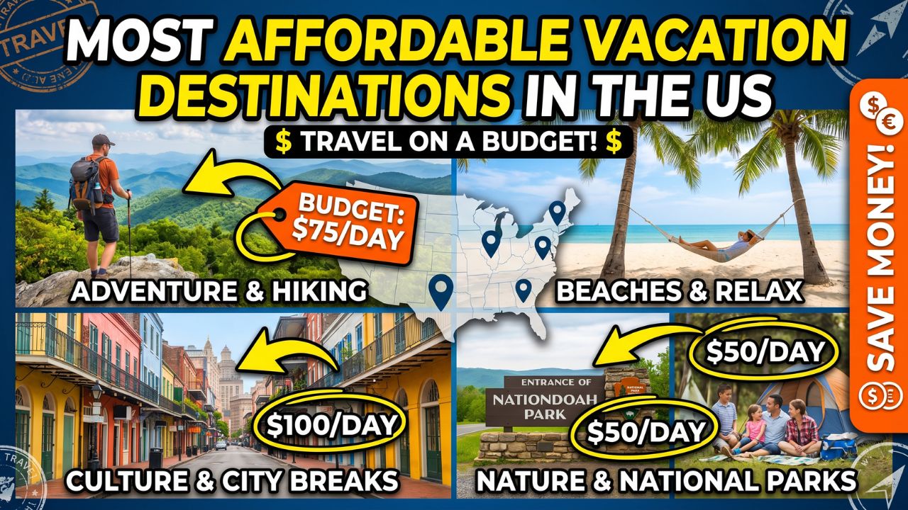 NEW Home 23 Most Affordable Vacation Destinations in the US