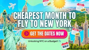 cheapest month to fly to new york